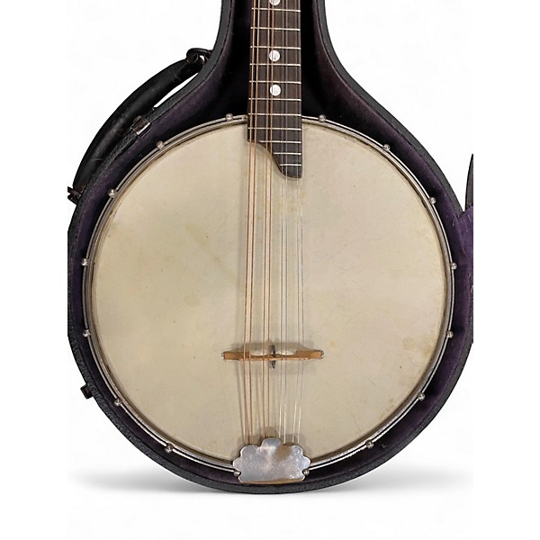 Vintage 1920s Oliver Ditson Company MANDOLIN-BANJO Natural Mandolin