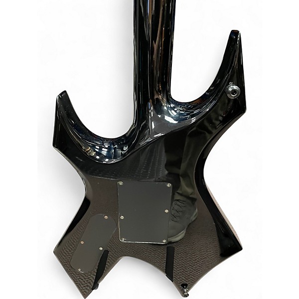 Used B.C. Rich Warlock Black Solid Body Electric Guitar