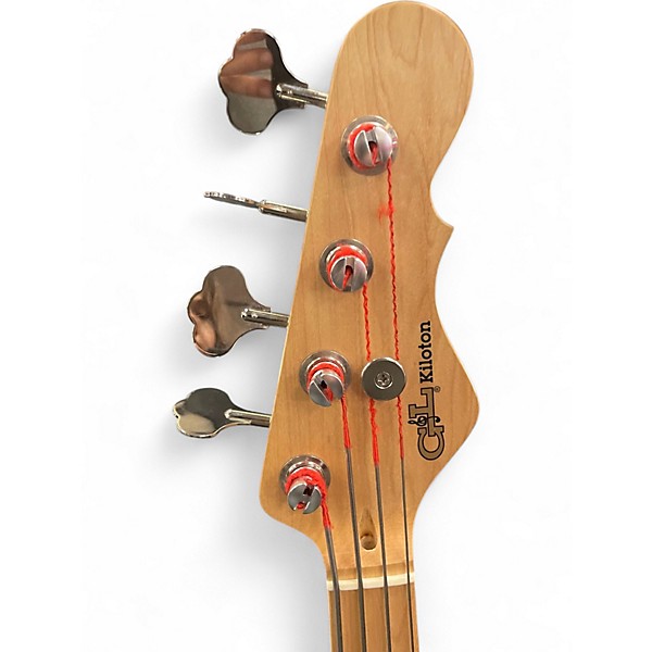 Used G&L KILOTON Emerald Green Electric Bass Guitar