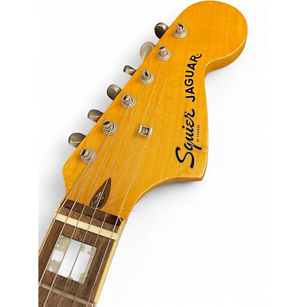 Used Squier CLASSIC VIBE 70'S JAGUAR Daphne Blue Solid Body Electric Guitar