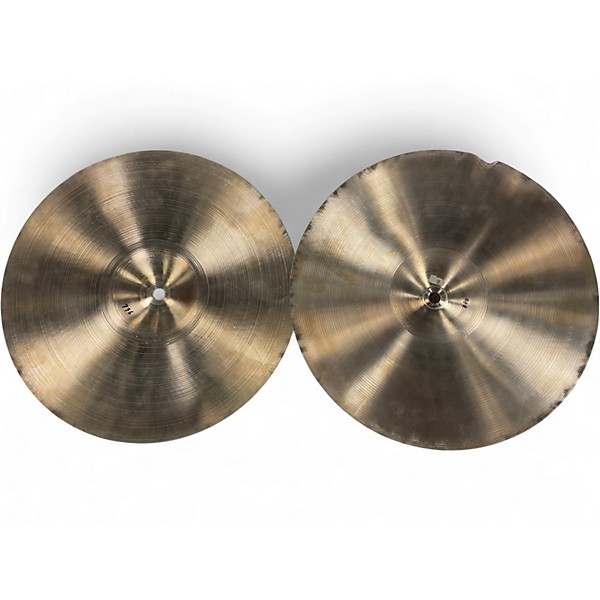 Used Zildjian 13in Avedis Hi Hat Pair Cymbal