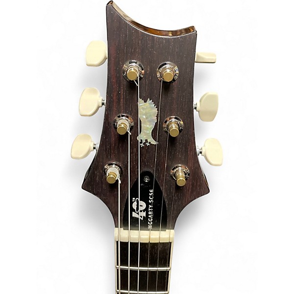 Used 2025 PRS 40th anniversary SC56 McCarty Tobacco Sunburst Solid Body Electric Guitar