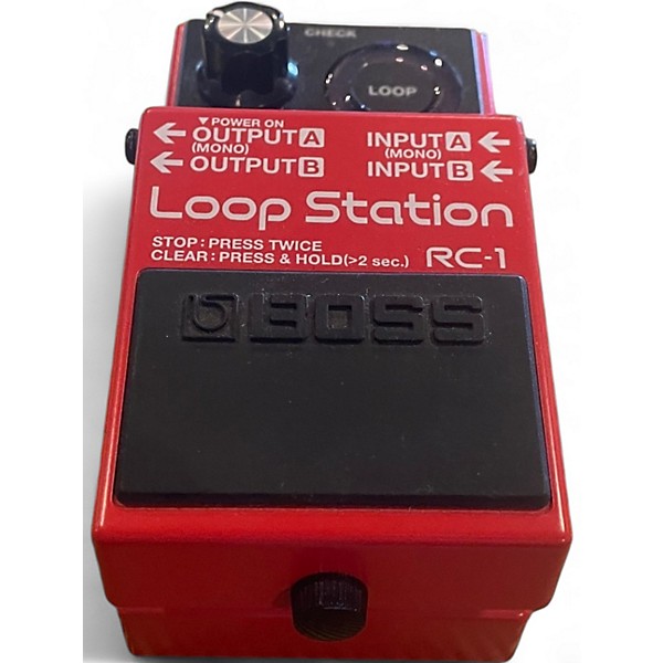 Used BOSS RC1 Loop Station Pedal