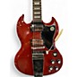 Used 2019 Gibson  SG Standard '61 Maestro Vibrola Cherry Solid Body Electric Guitar thumbnail