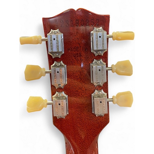 Used 2019 Gibson  SG Standard '61 Maestro Vibrola Cherry Solid Body Electric Guitar