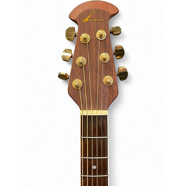 Used Ovation CS257 Celebrity GREEN Acoustic Electric Guitar