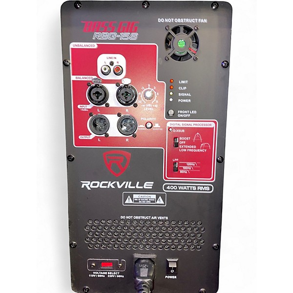 Used Rockville RBG-15S Powered Subwoofer