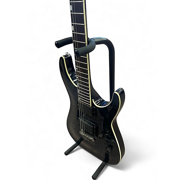 Used ESP LTD MH400NT Black Pearl Solid Body Electric Guitar