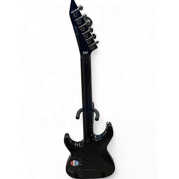 Used ESP LTD MH400NT Black Pearl Solid Body Electric Guitar