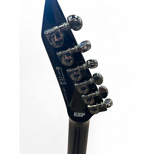 Used ESP LTD MH400NT Black Pearl Solid Body Electric Guitar