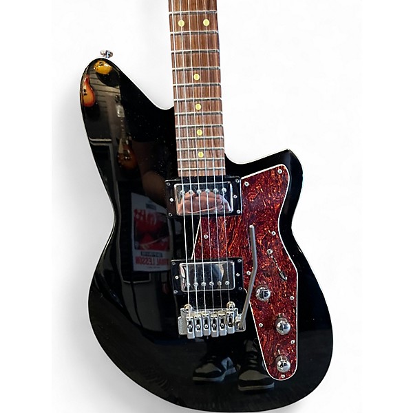 Used Reverend Jetstream Black Solid Body Electric Guitar