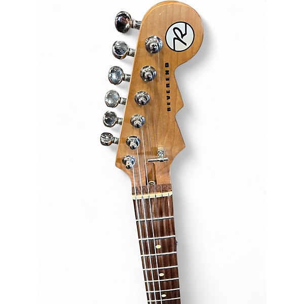 Used Reverend Jetstream Black Solid Body Electric Guitar