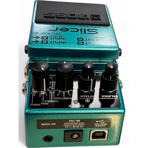 Used BOSS SL20 Slicer Twin Pedal