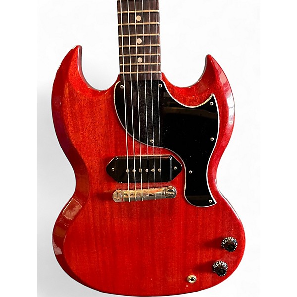 Used Gibson SG Junior Red Solid Body Electric Guitar