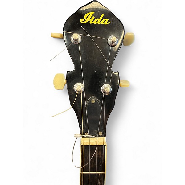 Used Iida 5 String Banjo Natural Banjo