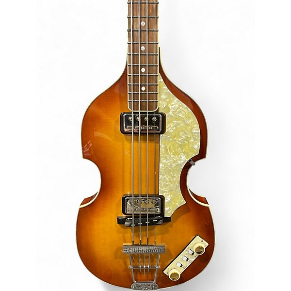 Used Hofner HCT500/1 Sunburst Electric Bass Guitar