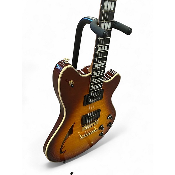 Used EVH SA126 TOBACCO EBONY Hollow Body Electric Guitar