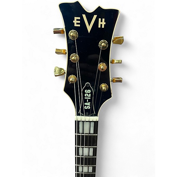 Used EVH SA126 TOBACCO EBONY Hollow Body Electric Guitar