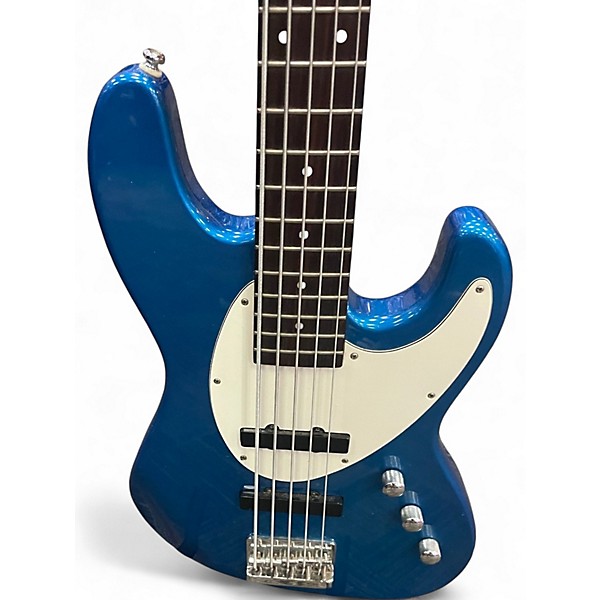 Used Hamer Cruise Blue Electric Bass Guitar