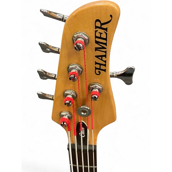 Used Hamer Cruise Blue Electric Bass Guitar