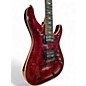 Used 2025 Schecter Guitar Research Omen Extreme 6 Black Cherry Solid Body Electric Guitar