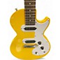 Used 2022 Epiphone Les Paul SL Graffiti Yellow Solid Body Electric Guitar thumbnail