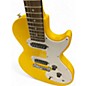 Used 2022 Epiphone Les Paul SL Graffiti Yellow Solid Body Electric Guitar