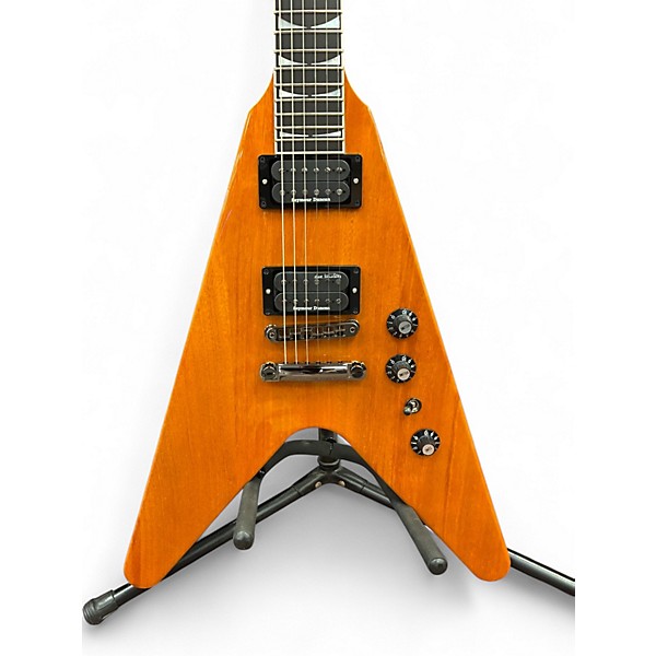 Used Gibson Dave Mustaine Flying V Antique Natural Solid Body Electric Guitar