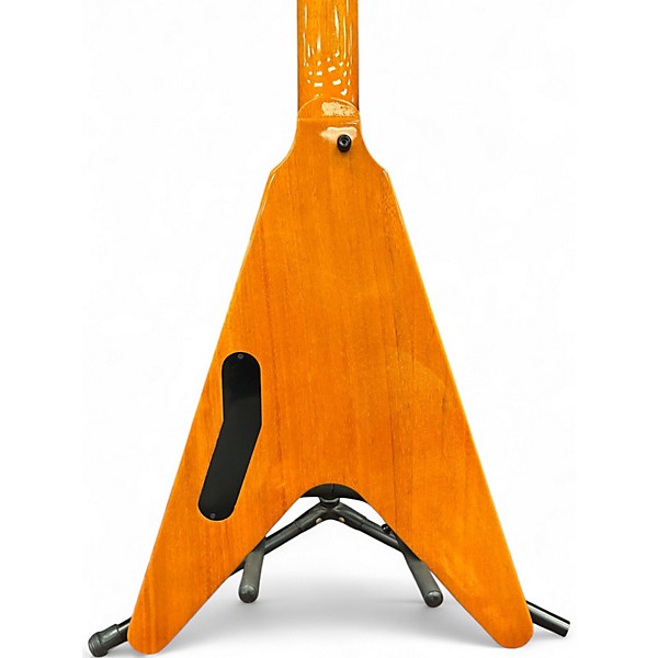 Used Gibson Dave Mustaine Flying V Antique Natural Solid Body Electric Guitar