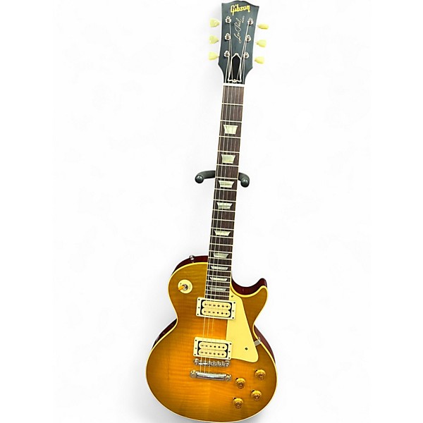 Used Gibson Custom Shop 1959 Les Paul Standard M2M VOS Green Lemon Fade Solid Body Electric Guitar