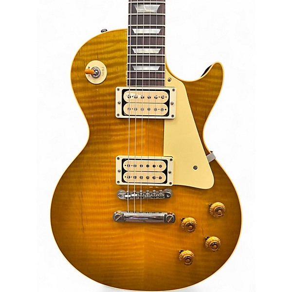 Used Gibson Custom Shop 1959 Les Paul Standard M2M VOS Green Lemon Fade Solid Body Electric Guitar