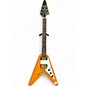 Used Epiphone Korina Flying V Natural Electric Bass Guitar