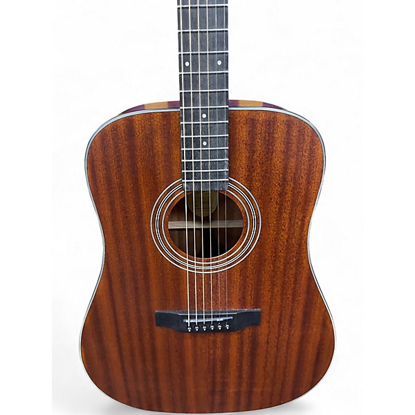 Used Bristol BD15 Vintage Natural Acoustic Guitar