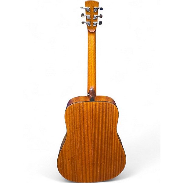 Used Bristol BD15 Vintage Natural Acoustic Guitar