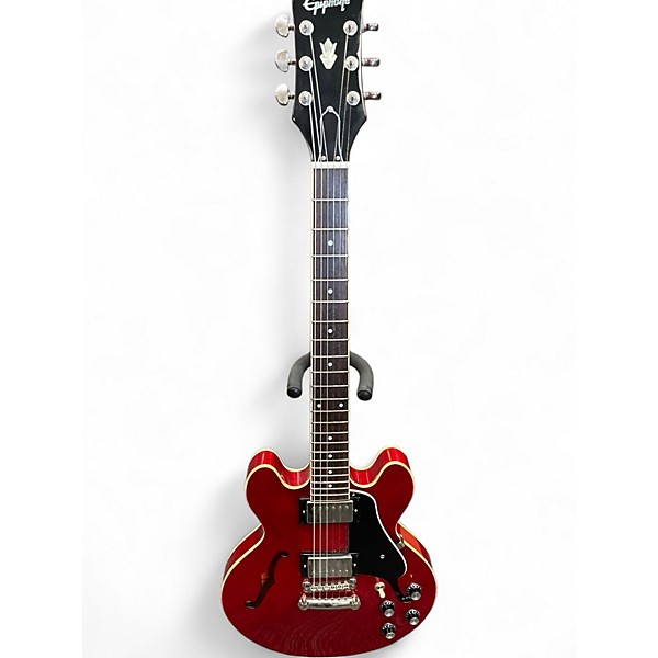 Used Epiphone ES339 Cherry Hollow Body Electric Guitar