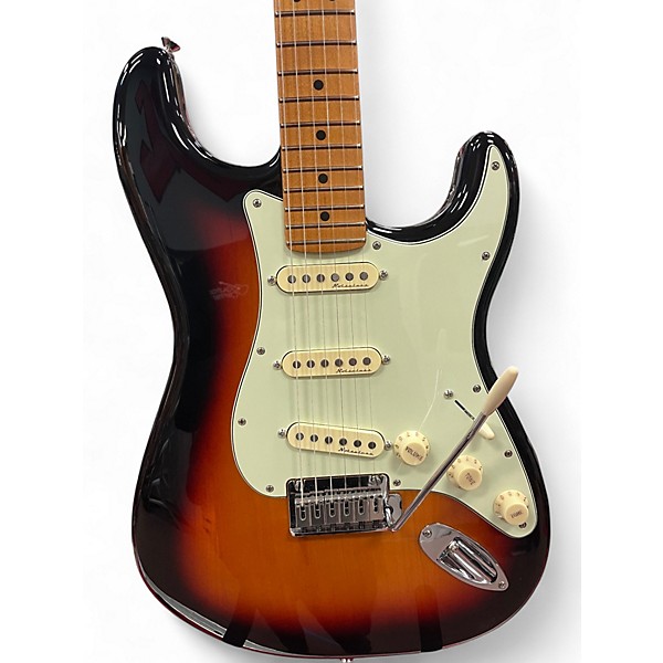 Used 2024 Fender Player Plus Stratocaster 3 Color Sunburst Solid Body Electric Guitar
