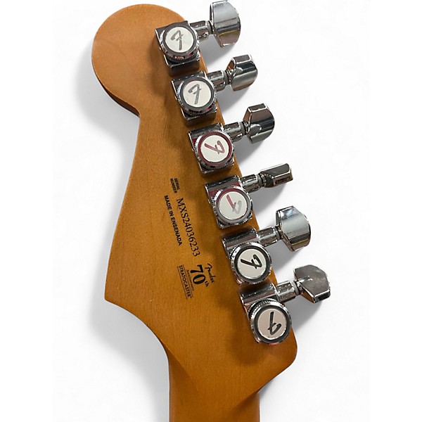 Used 2024 Fender Player Plus Stratocaster 3 Color Sunburst Solid Body Electric Guitar