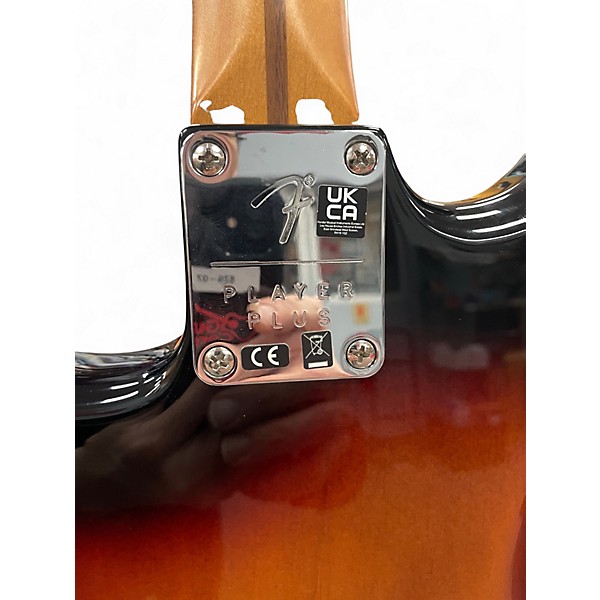 Used 2024 Fender Player Plus Stratocaster 3 Color Sunburst Solid Body Electric Guitar