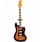Used Squier Vintage Modified Bass VI 2 Tone Sunburst Electric Bass Guitar thumbnail
