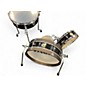 Used TAMA 4 Piece CLUB JAM PANCAKE KIT HAIRLINE BLACK Drum Kit