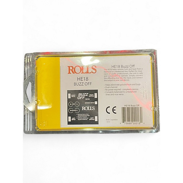 Used Rolls Buzz Off Noise Gate