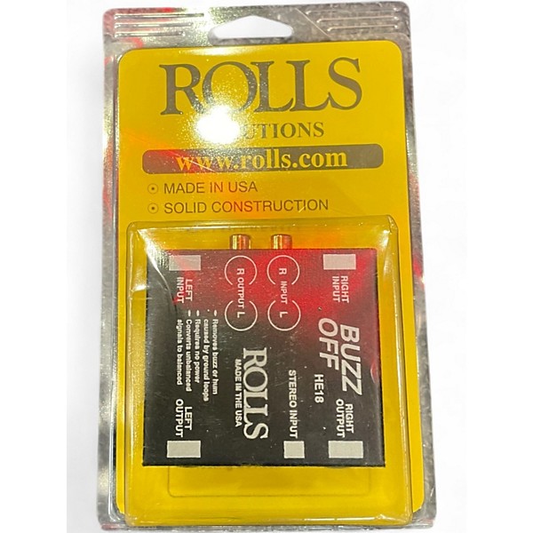 Used Rolls Buzz Off Noise Gate