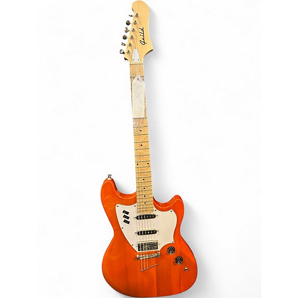 Used Guild SURFLINER Orange Solid Body Electric Guitar