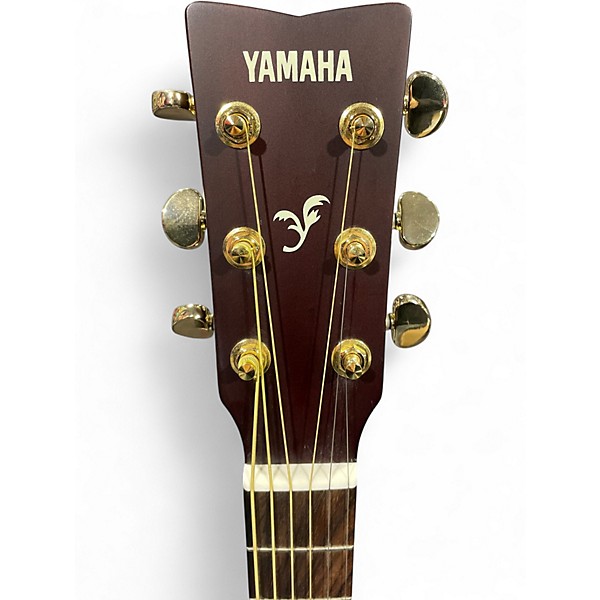 Used Yamaha FX335C Natural Acoustic Electric Guitar