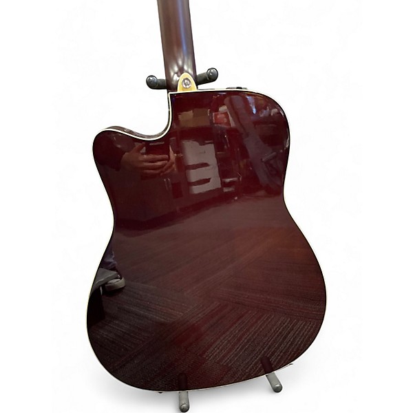 Used Yamaha FX335C Natural Acoustic Electric Guitar