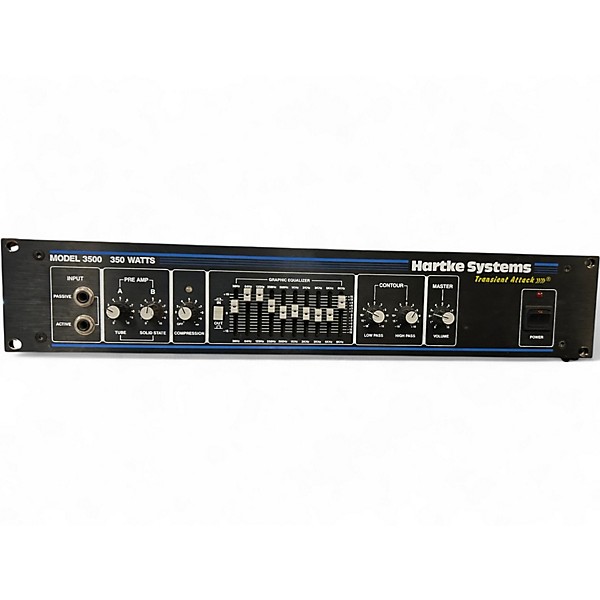 Used Hartke 3500 Bass Amp Head