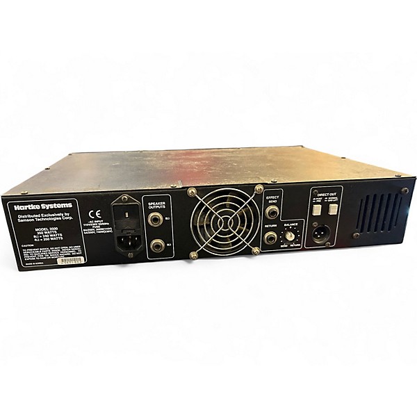 Used Hartke 3500 Bass Amp Head