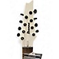 Used Ibanez TAM10 Tosin Abasi Signature 8 String White Solid Body Electric Guitar