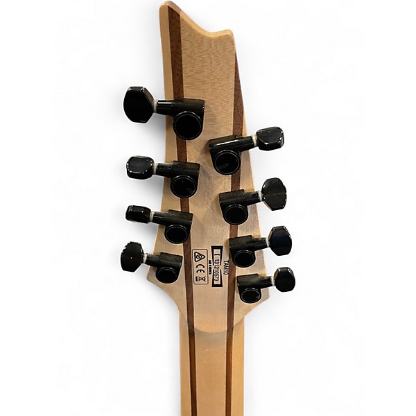 Used Ibanez TAM10 Tosin Abasi Signature 8 String White Solid Body Electric Guitar