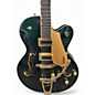 Used Gretsch Guitars g5420tg Metallic Green Hollow Body Electric Guitar